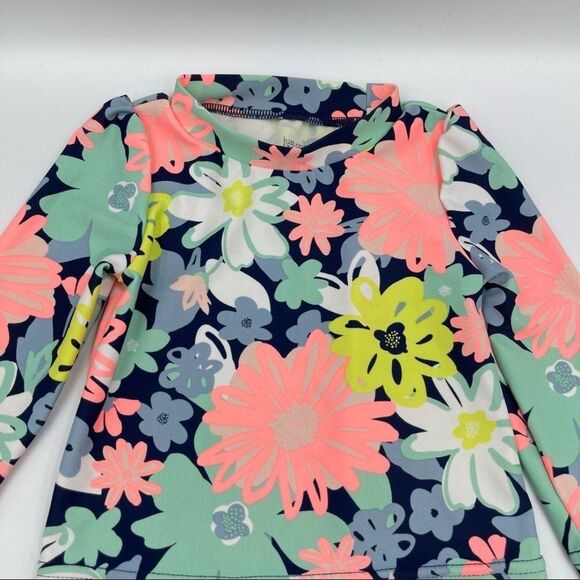 Just One You Swim Girls Sz 9M bikini Set Floral Multicolored - Picture 4 of 10